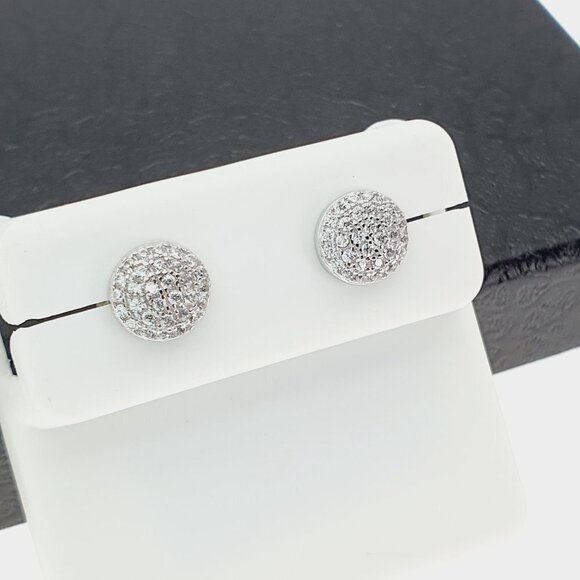 "925 sterling silver luxury CZ earrings for women/girls, Best for gift, RJUS2015 - Picture 1 of 11